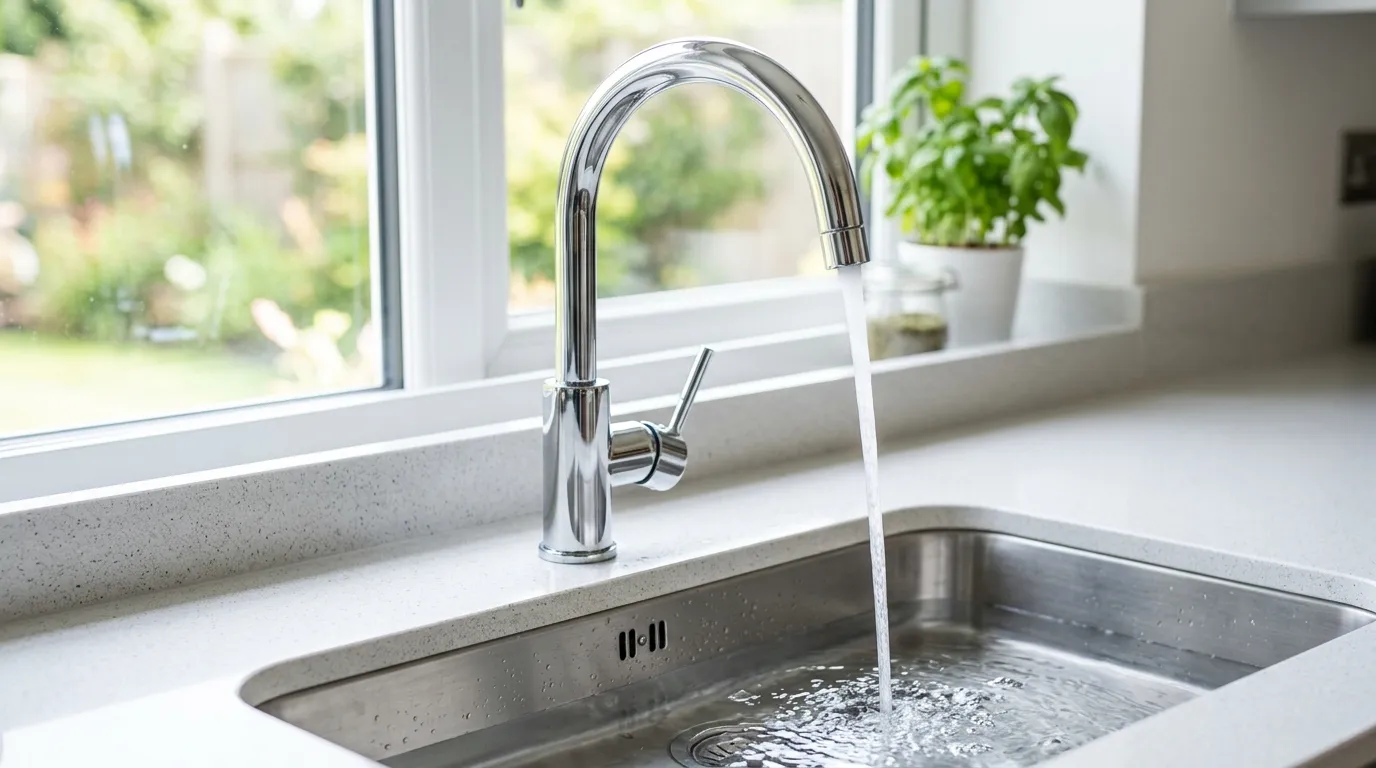 Local Plumbing Master Pros same day plumber fixing a faucet in Sequim, WA